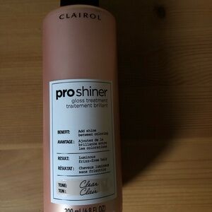 Clairol Pro Shiner Gloss Treatment - Pink Bottle Clear gloss